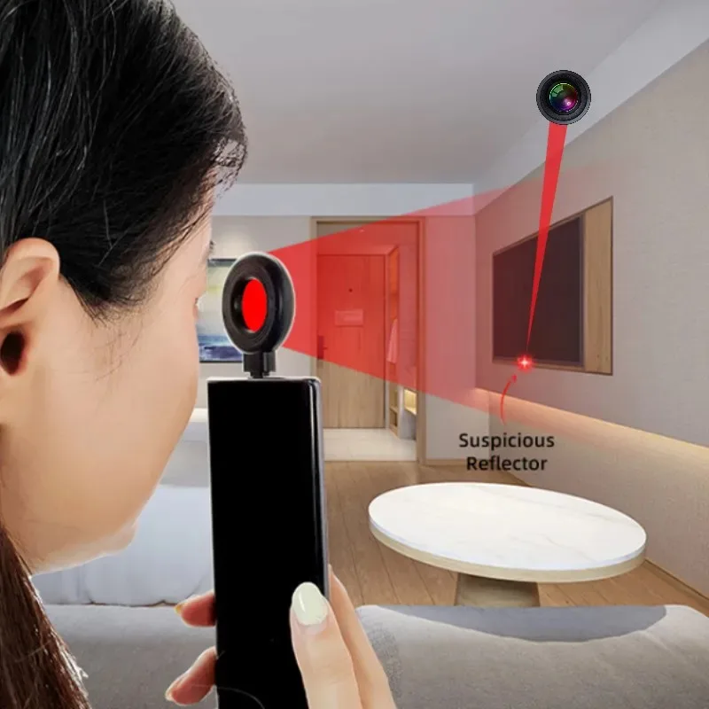 

Portable Camera Detector Type C Mini Mobile Phone USB Alarm Hotel Infrared Anti Surveillance Anti Candid Shooting Pinhole Camera