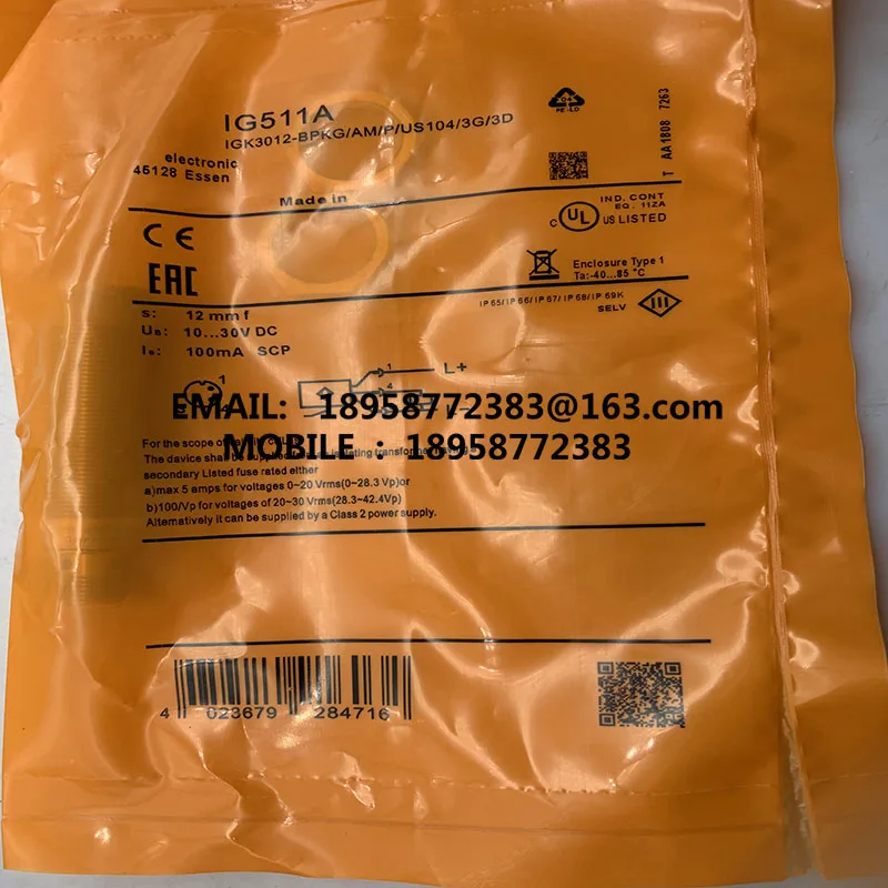 sensor IG510A IG511A IG515A