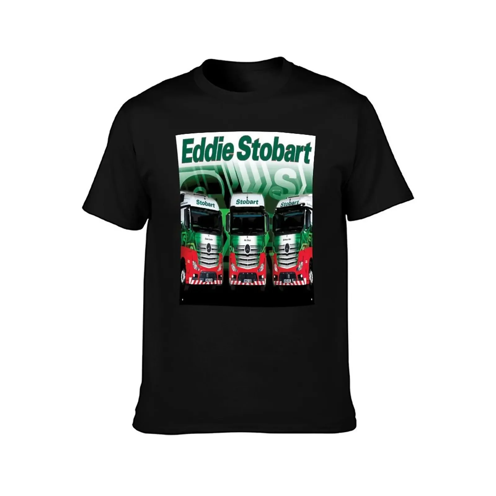 eddie stobart trucks eddie jobs lorry names dagenham stoba T-Shirt vintage graphic tee mens graphic t-shirts funny