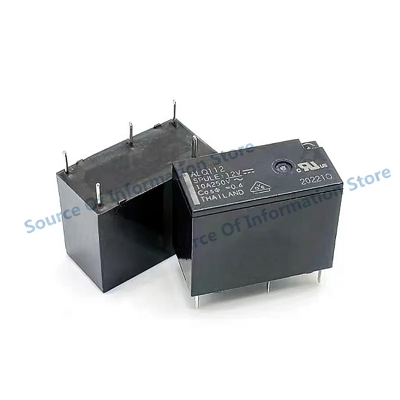 Relay ALQ105, ALQ112, ALQ124, ALQ, 5V, 12V, 24V, 10A, 4Pin,5Pin, ALQ305, ALQ312, ALQ324 100% New