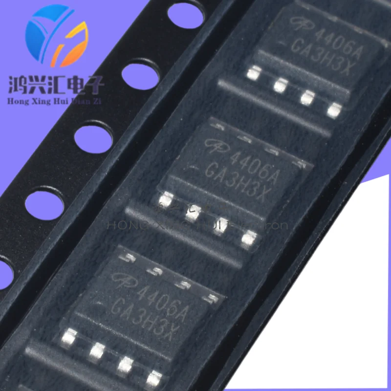 10PCS Brand new/original AO4406A AO4406 surface-mount SOP8 MOS field-effect transistor