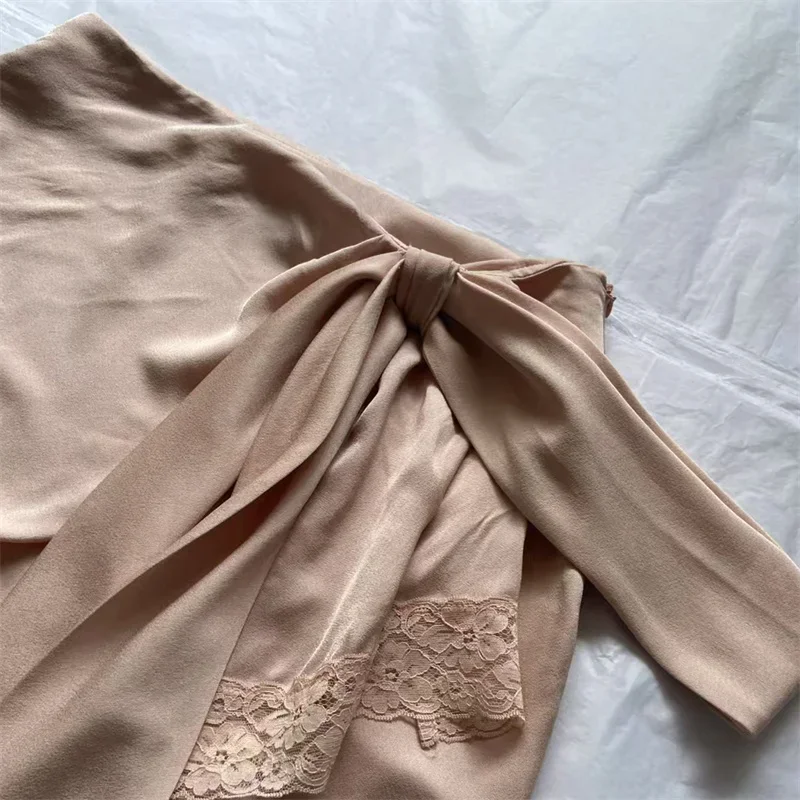 Immagine 4: Gonna da donna Nuova minigonna sexy patchwork di pizzo per l'estate 2025 Gonna corta asimmetrica sottile a vita bassa y2k mezza gonna da donna