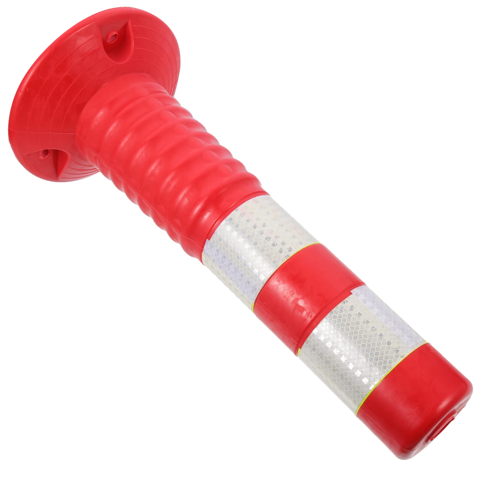 

Crash Column White Red Reflective Warning Traffic Column Traffic Barrier Isolation Pile Elastic Facility