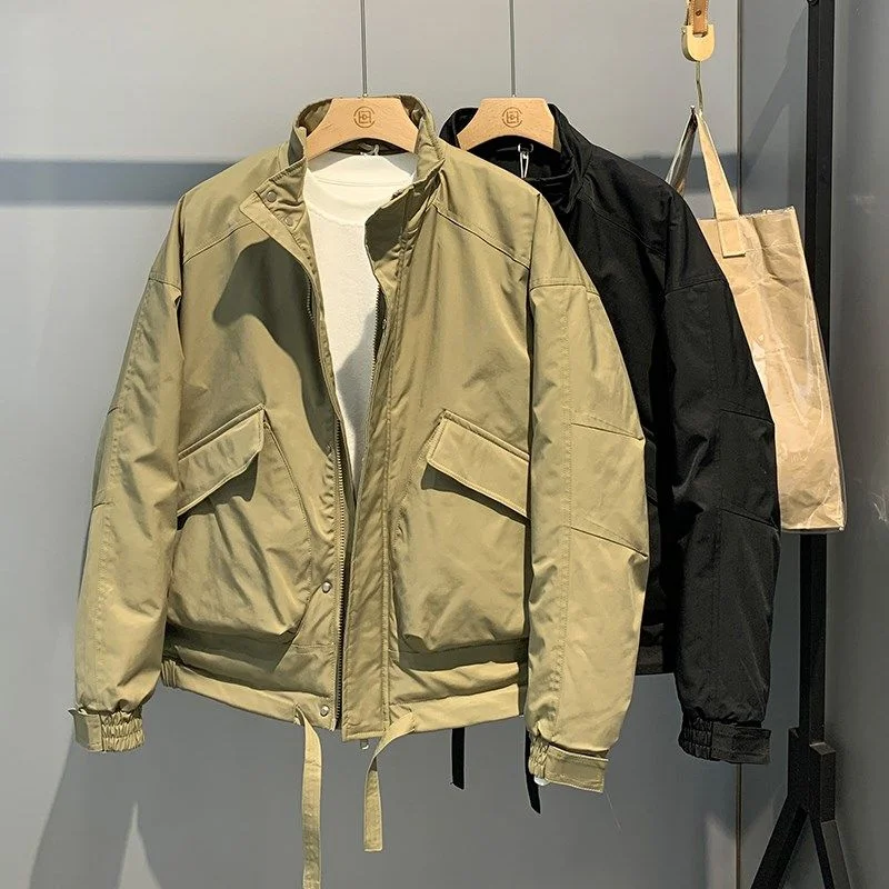 

Men's Assault Jacket Autumn/winter All Match Workwear Jacket Men's Cycling Jacket Winter Fashion Casual Cardigan Pockets Top