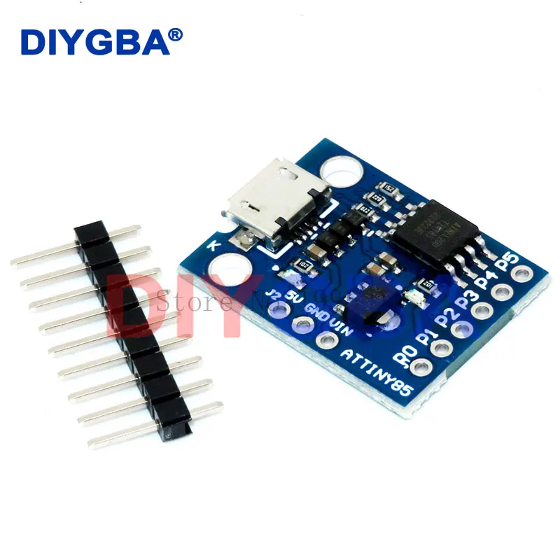 Digispark Kickstarter Micro Development Board ATTINY85/TINY85 ATTINY13A Module for Arduino IIC I2C USB