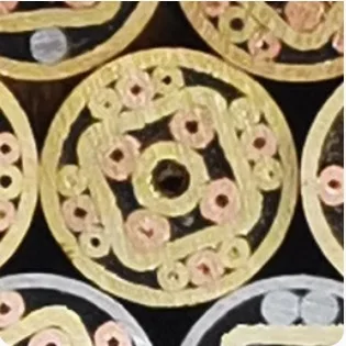 5/6/8mm Mosaic Pin Rivets for Knife Handle Patch Screw Brass Mosaics Rivets Nail Steel Tube Slingshot Patch Rivet Length 30mm