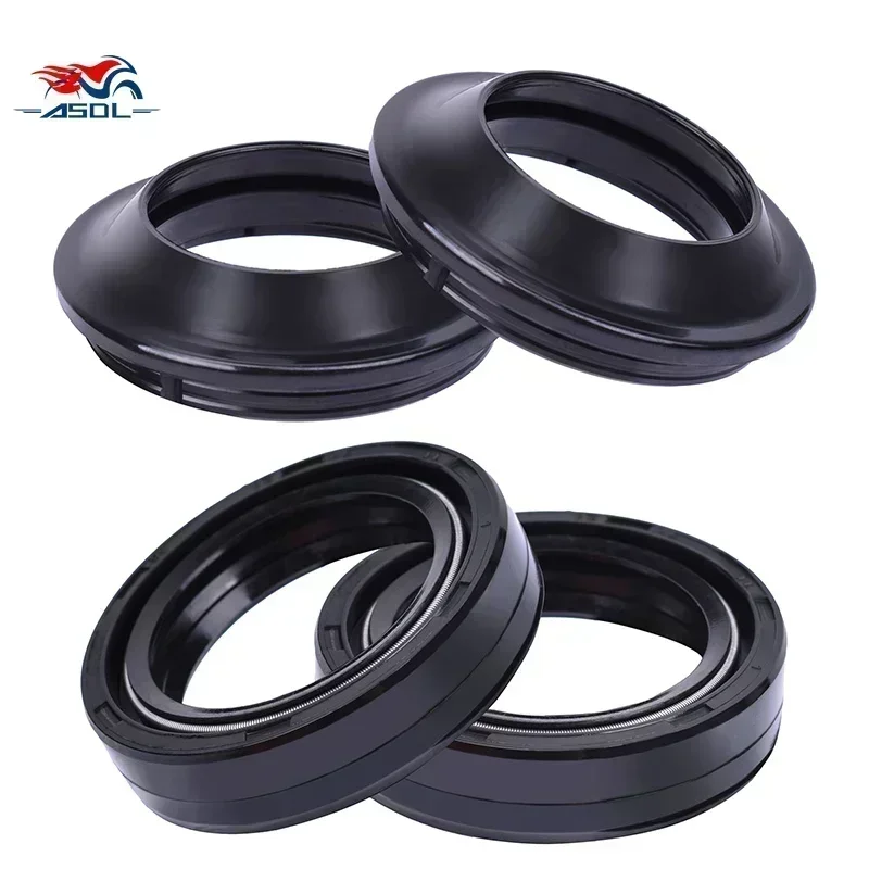 33x46x11 Front Fork Damper Oil Seal 33 46 Dust Cover For HONDA FES125 2001-2005 PS125i 2006-2009 07 SH125 PS125 SH FES PS 125 i