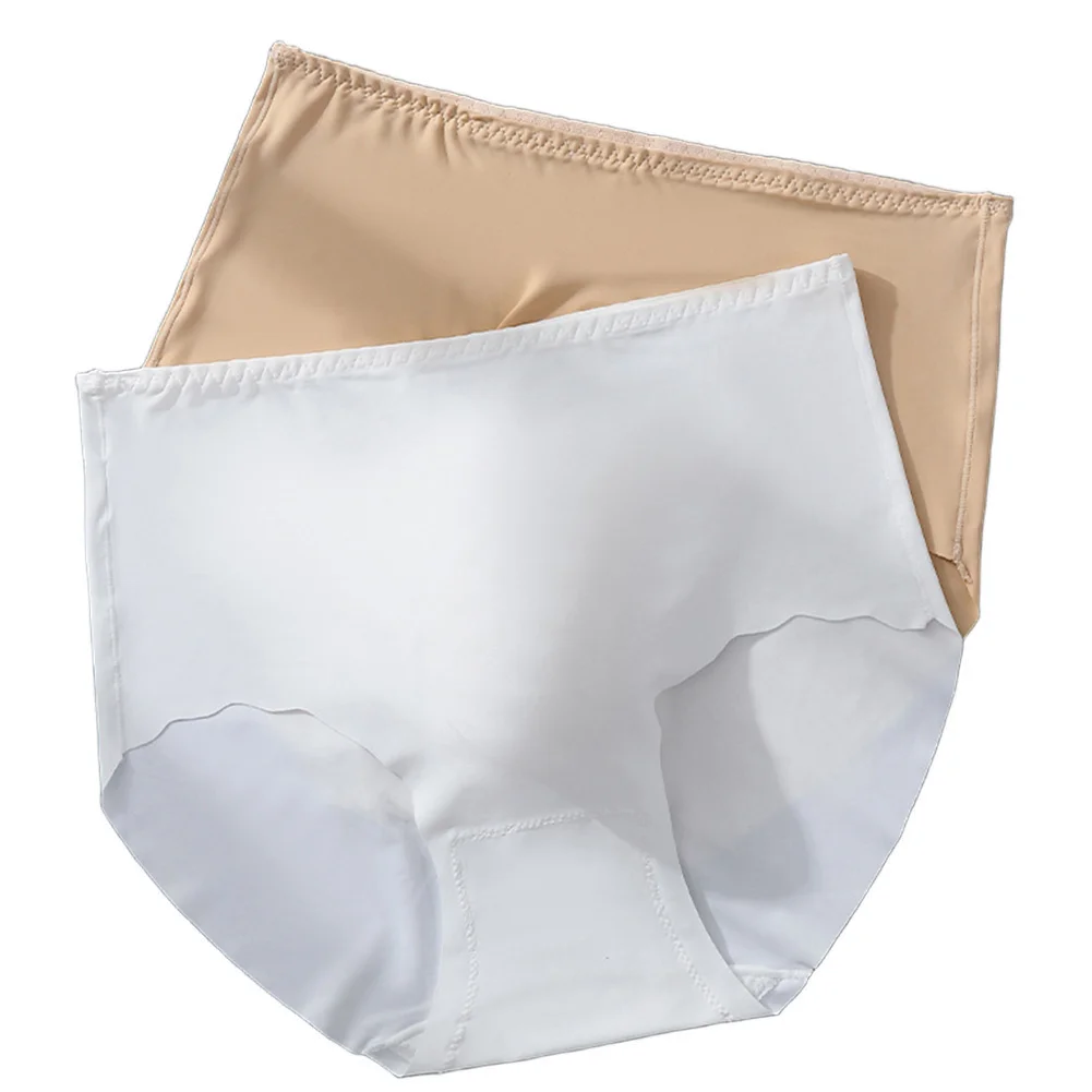 

Мужские легкие трусы больших размеров, бесшовное нижнее белье из ледяного шелка, эластичные трусы с 3D U-образным карманом, размеры XL-3XL