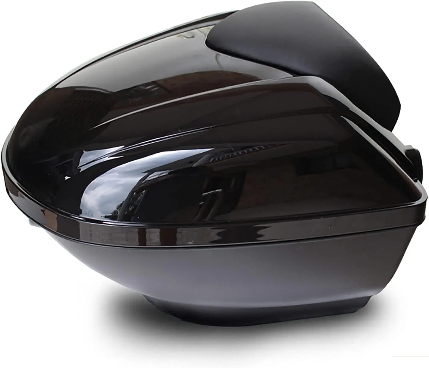 

Motorcycle Storage Box Motorcycle Scooter Top Box Trunk Luggage Top Lock Storage Carrier Case Sealed and Waterproof Soft Backres