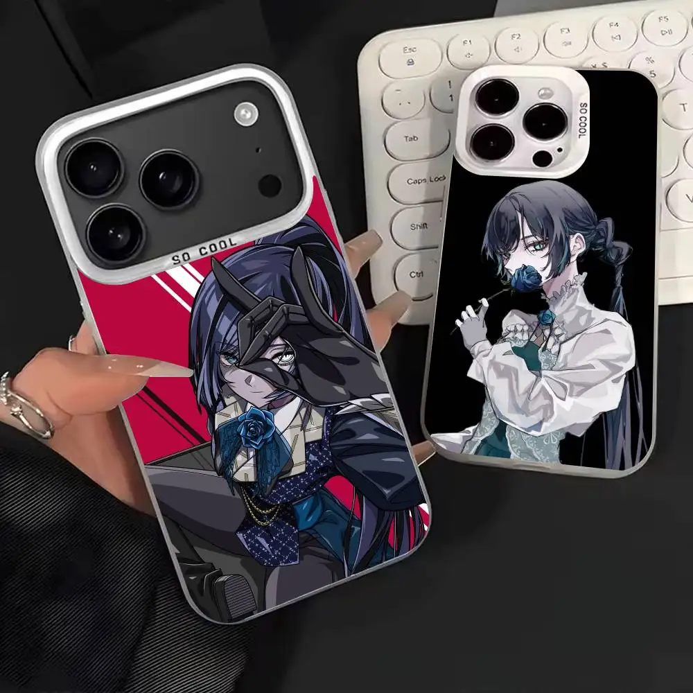 

Ado J-Japanese S-Singer Phone Case For iPhone 17,16,15,14,13,12,11,Mini,Pro,E,MAX White Candy Matte Shockproof Cover