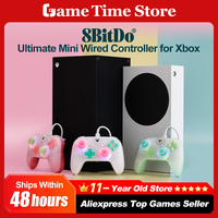 8BitDo Ultimate Mini Ultimate C Wired Controller for Xbox Series X S, Xbox One, PC with RGB Light Fire Ring Hall Effect Joystick