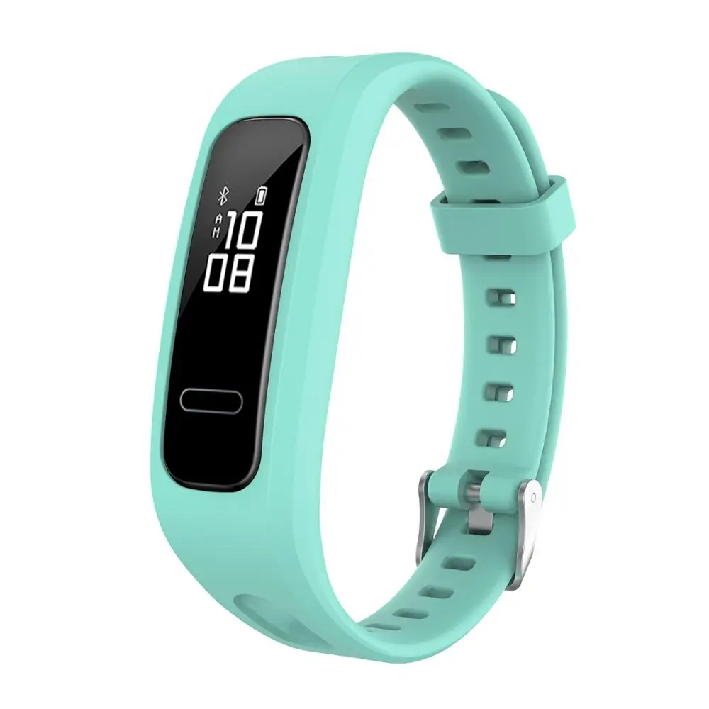 Per Huawei Band 3E e 4E cinturino da polso per Honor Band 4 versione da corsa braccialetti intelligenti accessori per orologi bracciale in Silicone morbido