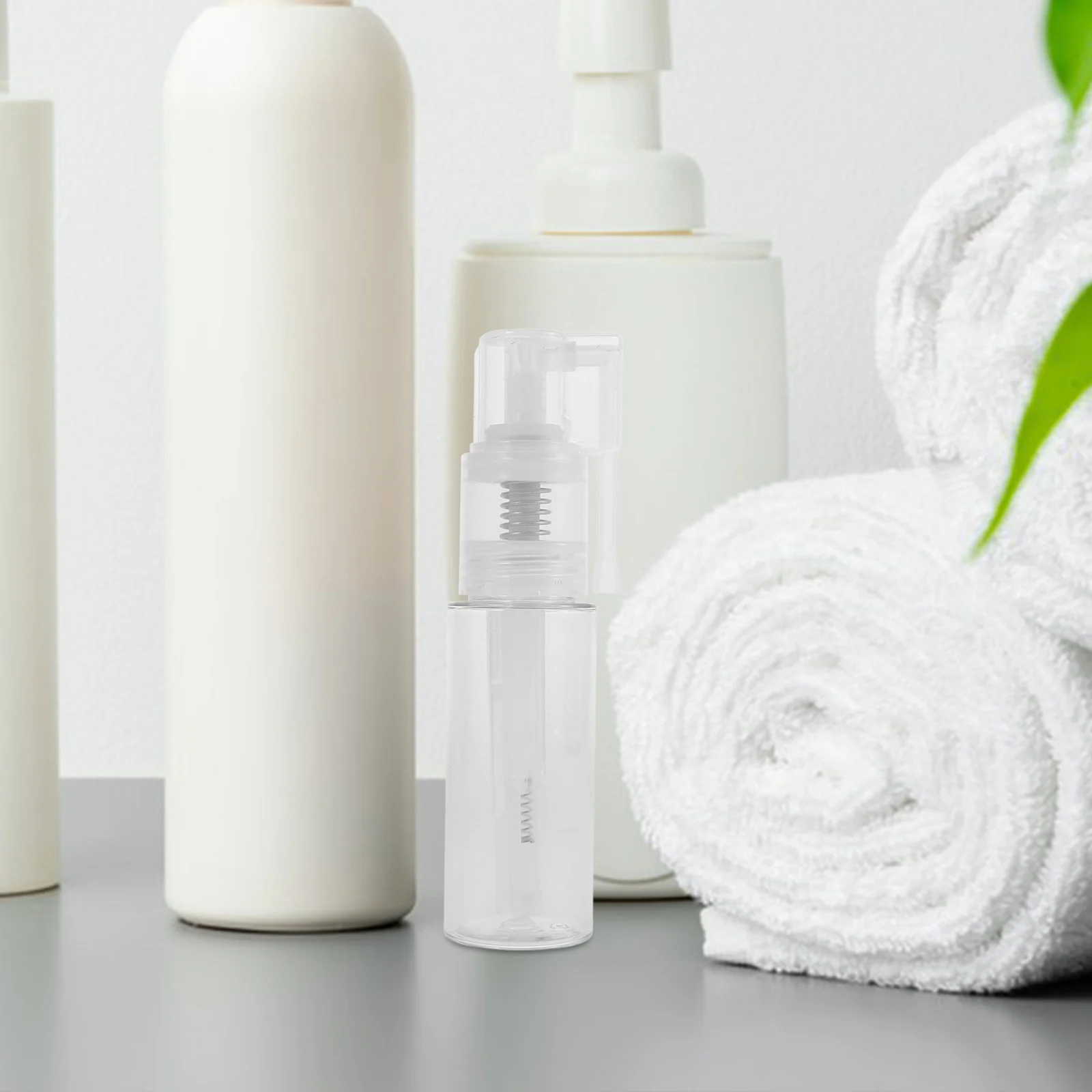 

Powder Sprayer Bottle Empty Glitter Bulk Barber Deodorant Body Puff Pet Travel Dry Dispenser Plastic Versatile Use Easy Refill
