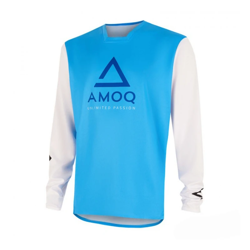 

AMOQ Ascent Comp Jersey DH Motocross Cycling Jersey Long Sleeve Mountain Bike Downhill Enduro Cycling Shirt