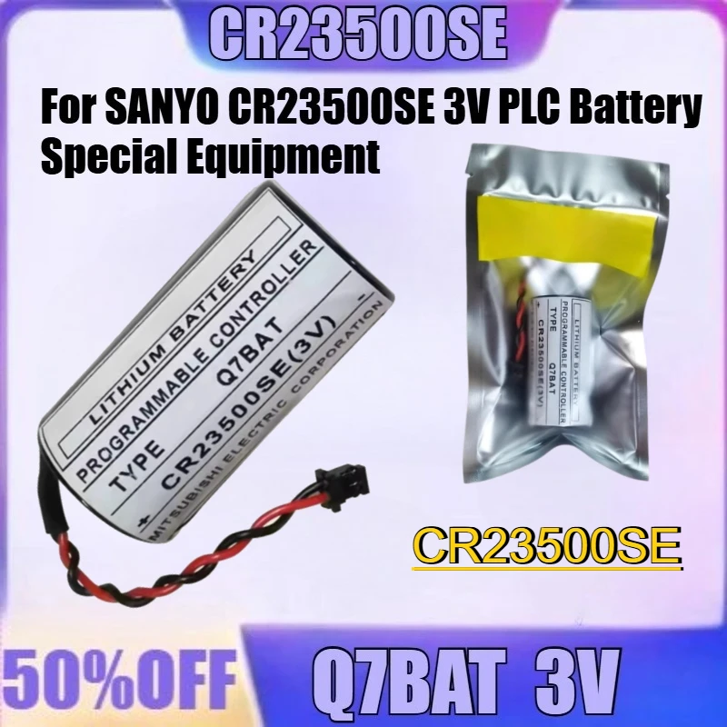 

For SANYO CR23500SE 3V PLC Battery Special Equipment New Q7BAT 3V High Quality Battery