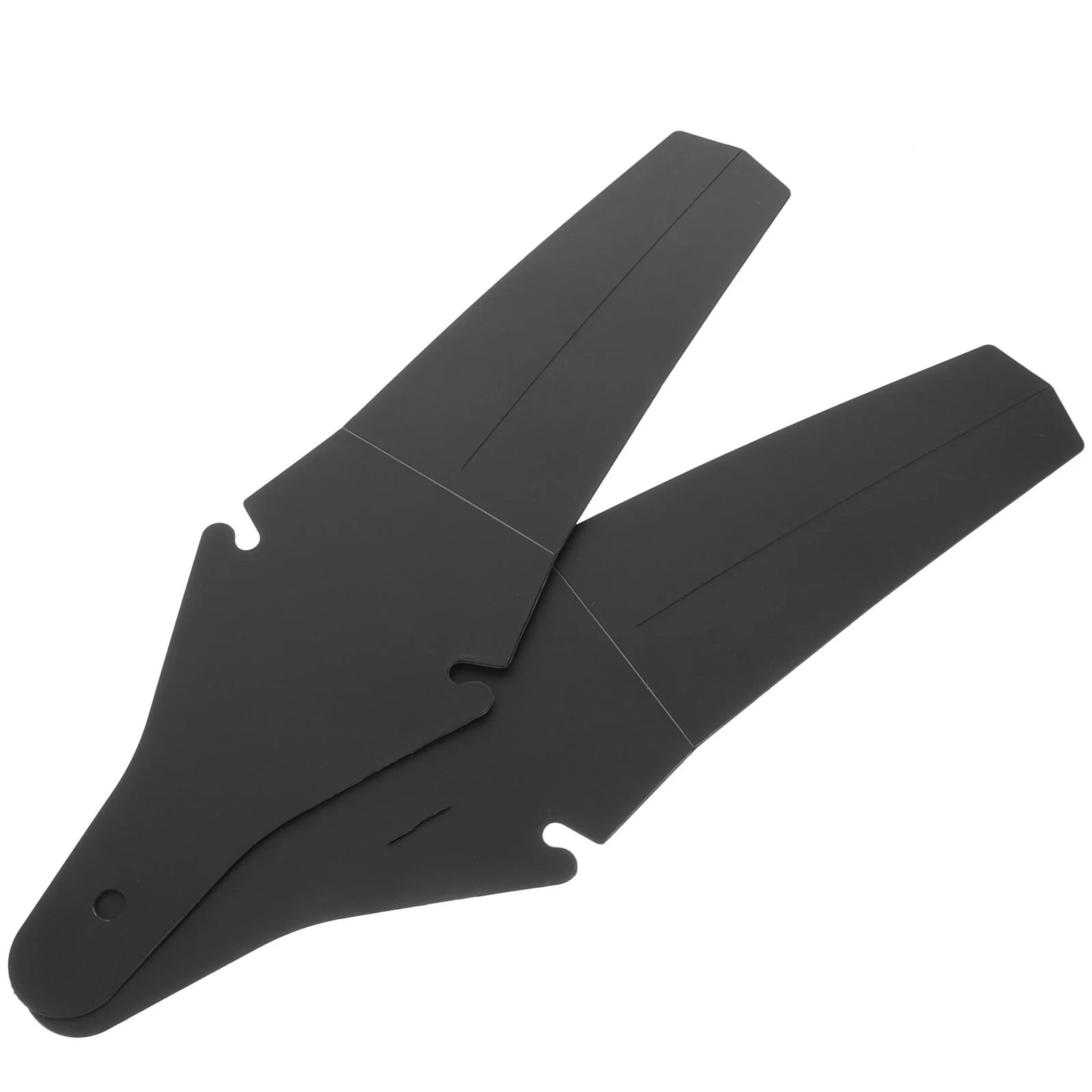 

2Pcs Bicycle Mudguard Premium Sturdy Plastic Folding Design Lightweight Easy Install Rear for Mountain Bike Road Bike