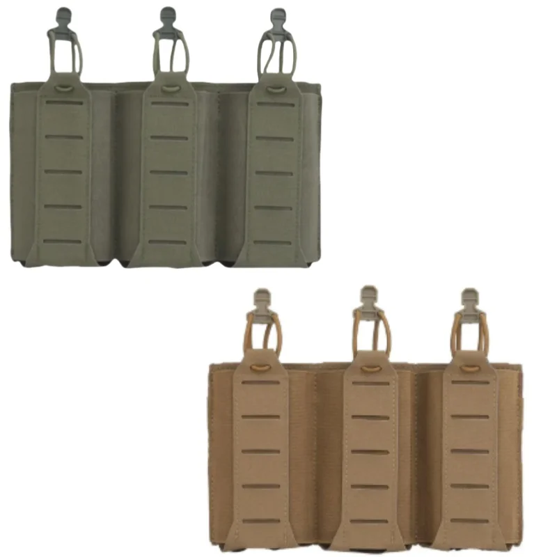 

New 5.56/7.62mm Pouch Hunting Triple Elastic Molle System Accessories Waist Bag Holster game Equipment