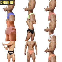 CMENIN Sexy Mens Underwear Briefs Sissy Panties Bikini Underpants Male Jockstrap Pouch Cuecas Gay Briefs Underpants Slip Briefs