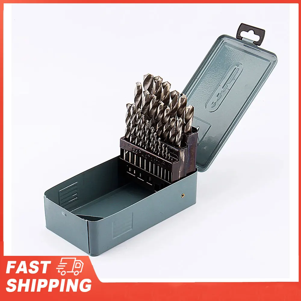 

Высококачественный набор сверл по металлу HSS, инструмент для сверления 1-13 мм, новый аксессуар для электроинструмента, сверло по металлу