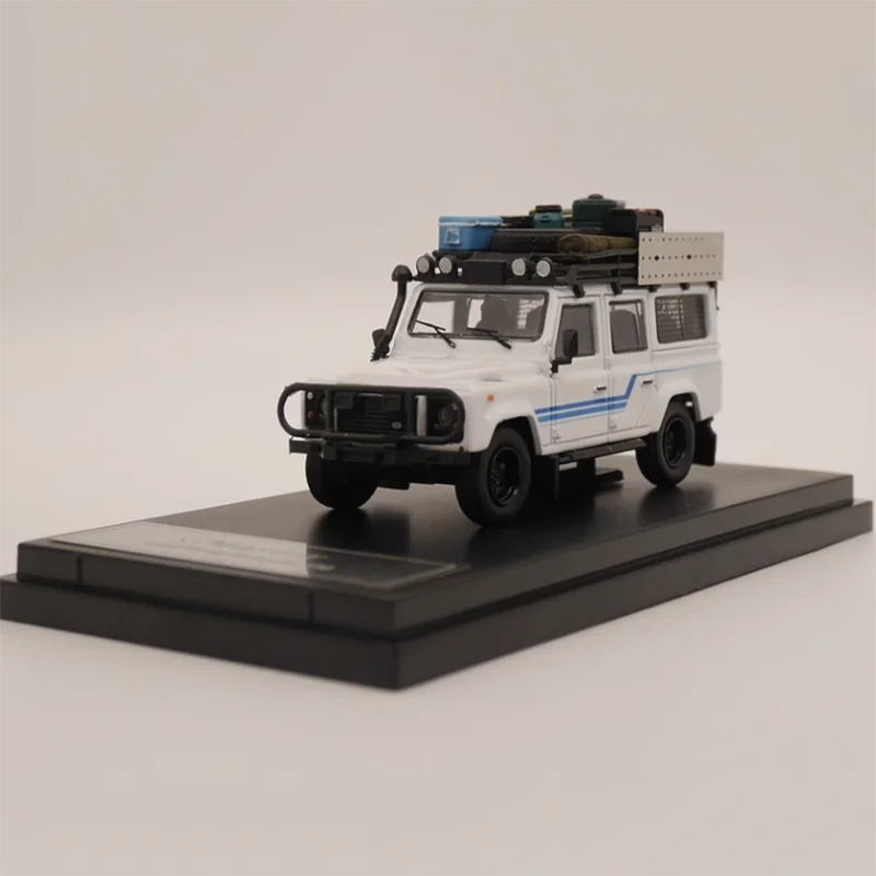 

Литье под давлением в масштабе 1:64 Defender 110 модель автомобиля из сплава готовая коллекция имитации украшения Подарочные игрушки дисплей