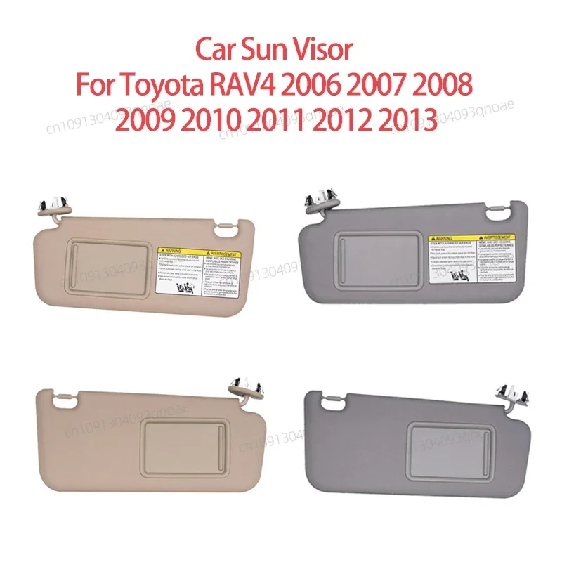 

Car Sun Visor For Toyota RAV4 2006 2007 2008 2009 2010 2011 2012 2013 Beige Grey Left Right Side Driver Side Passenger Side