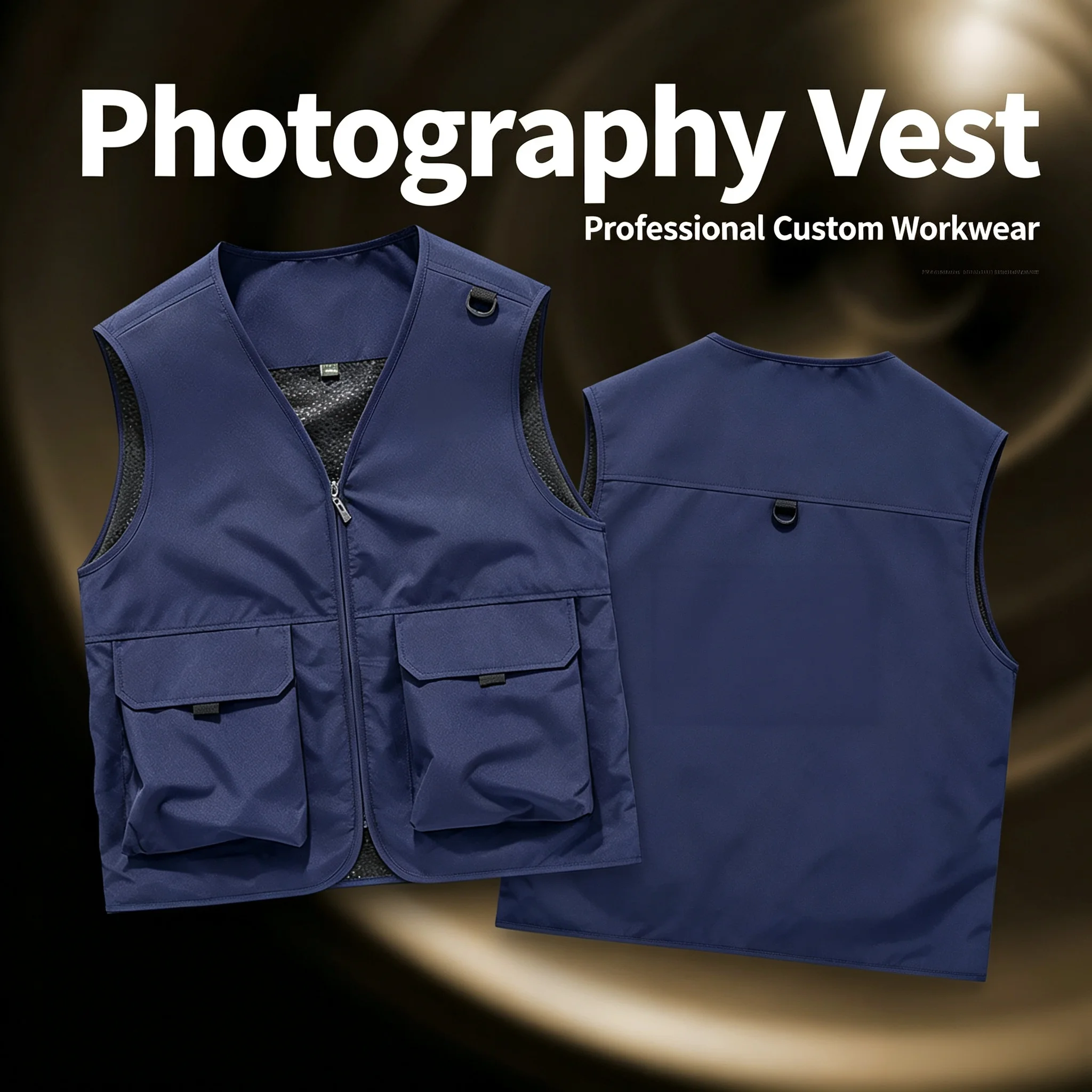 2026 Multi-pocket Vest for Outdoor Activities Rock Climbing Hiking Camping Fishing Mountain Climbing Traveling Workwear Vest