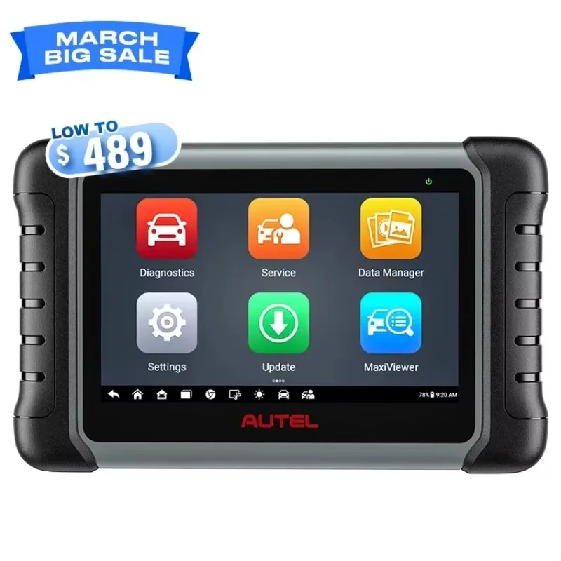 

2025/2023 autel maxi mp808s mp808 ds808 ds708 pro mp 808 2 maxidas analysis system machine car diagnostic tools automotivo sc