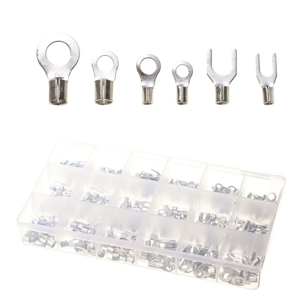 

330Pcs Insulated Wire Crimp Terminal Connectors Kit Assorted Electrical Wire Connectors Set for Home Marine Vehicle