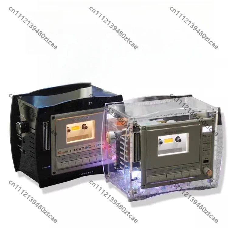 

Desktop Cassette Tape Player Recording Device Mini Stereo Sound System