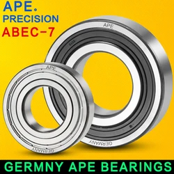 1pcs 6200RS 6200ZZ Bearing ABEC-7 10*30*9 mm Deep Groove 6200 2RS 6200 2Z Ball Bearings 180202 RS 6202 2RS 6200-2Z