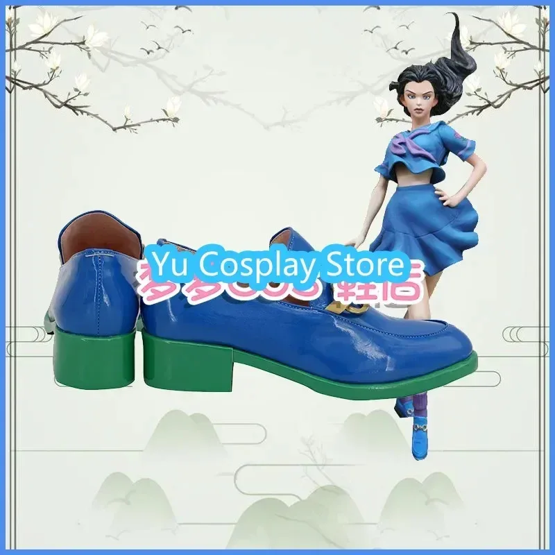 

Candy 2025Yu- аниме Bizarre Adventure Yamagishi Yukako Обувь из искусственной кожи Опора для косплея Сапоги на Хэллоуин на заказ