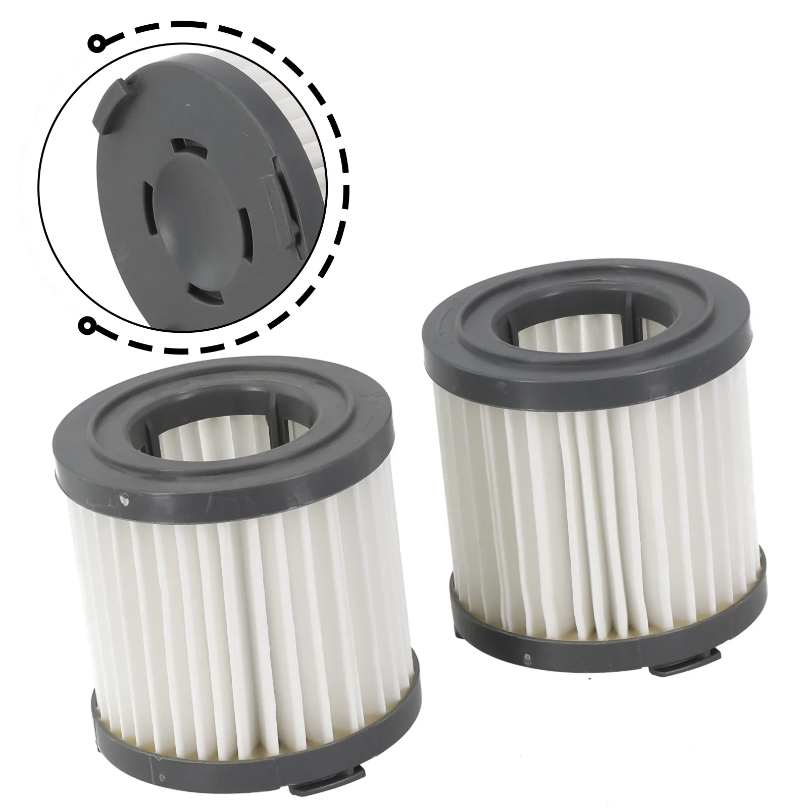 2 шт. моющиеся фильтры для пылесоса Fakir 2972 085 HSA-700 Starky Premium беспроводной ручной пылесос часть аксессуары