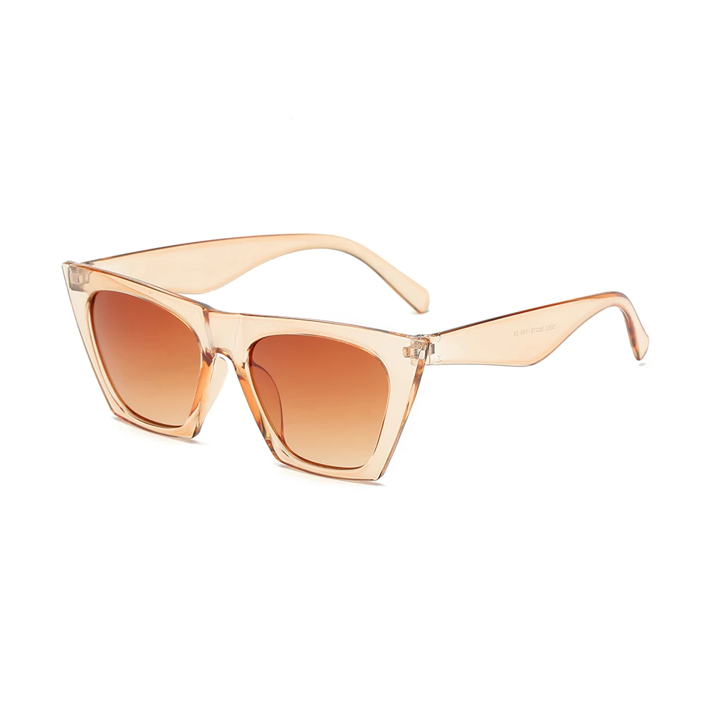 Fashion Square Frame Streetwear Eyewear Sun Glasses Goggles Vintage Shades Sunglasses for Women