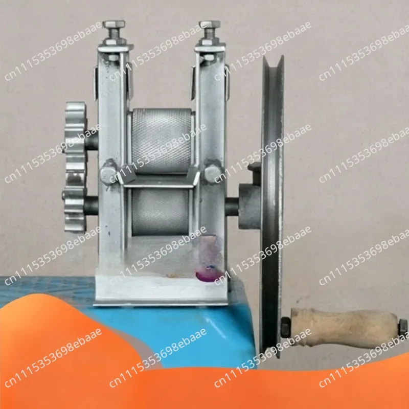 Manual Bamboo Strip Splitter Machine, Portable Handheld Tool for Layering & Splitting, Adjustable Thickness Wood Processing