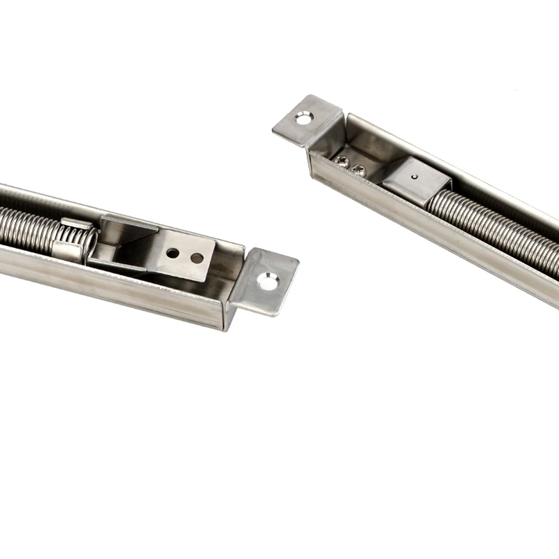 Dispositivo di protezione per il incrocio del filo di controllo dell'accesso nascosto in acciaio inossidabile 304 con serratura ad anello per porta scorrevole