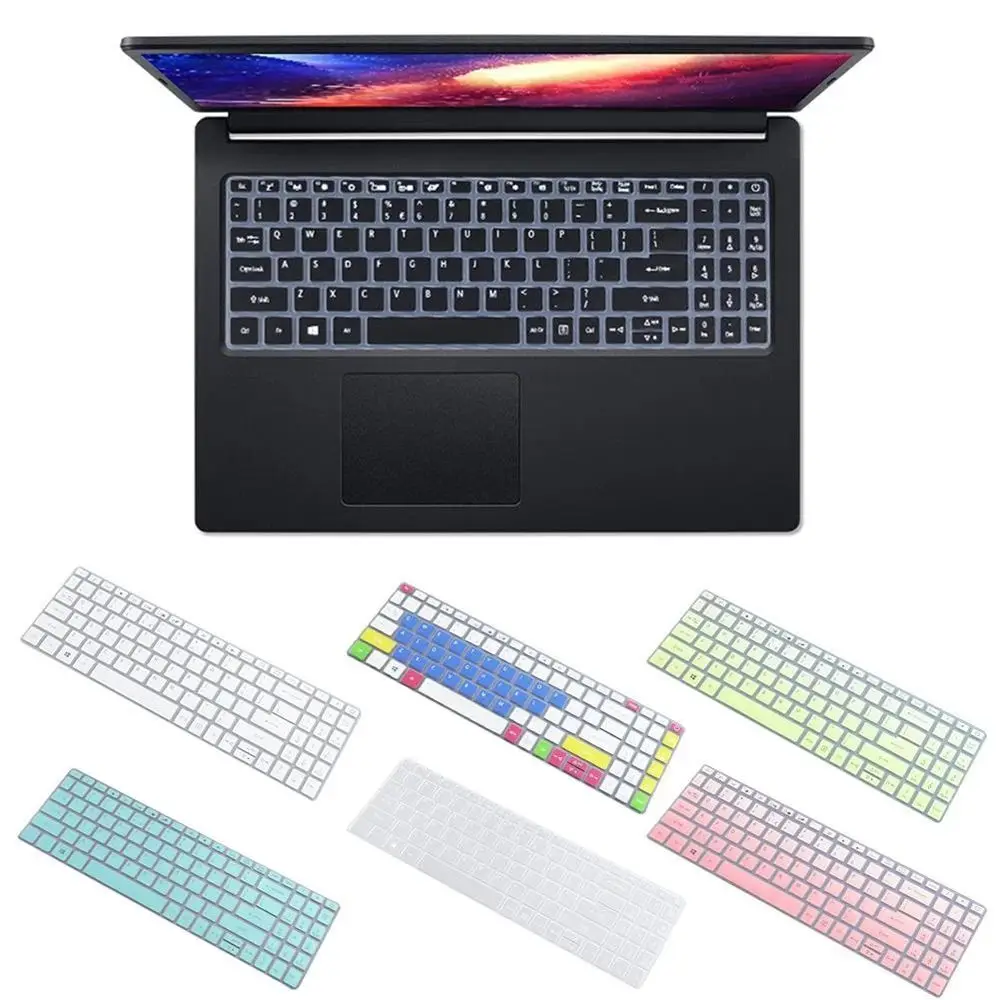 Laptop Keyboard Cover Skin for Acer Aspire 3 A315-56G A315-55G A315-55 A315 55 55G/ Aspire 5 A515-55G A515-55 A515 55G 15.6 Inch