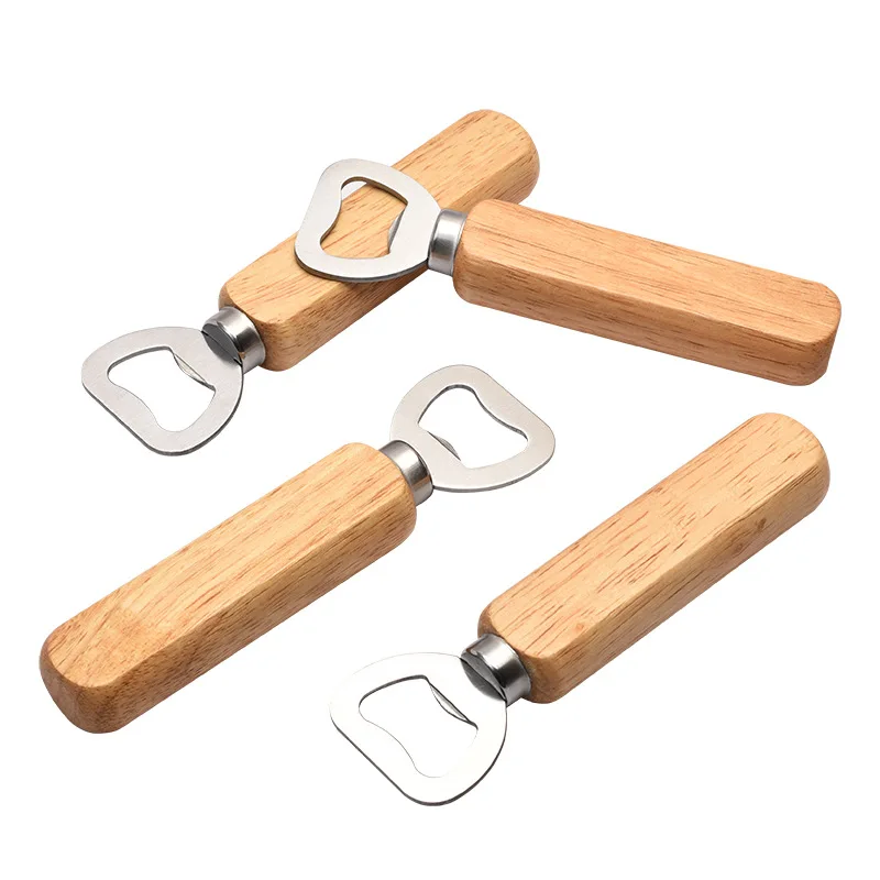 Wooden Handle Bottle Opener for Gift