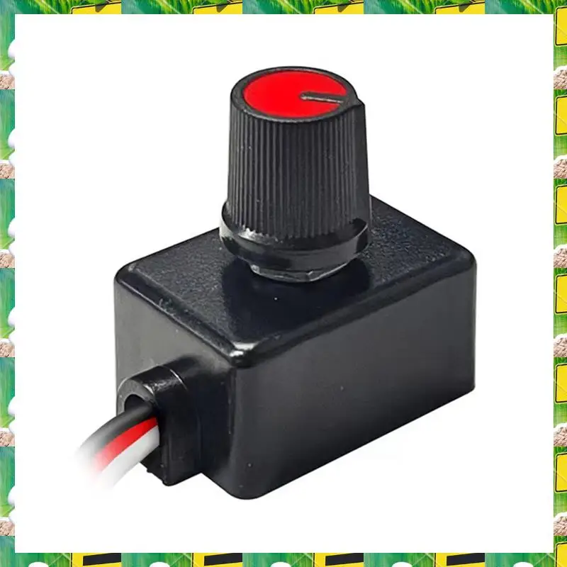 3C Electron Universal Dimmer Switch 12-24V Low Voltage Light Strip Dimmer For LED RV Lights Interior, Truck Ceiling Lights Strip