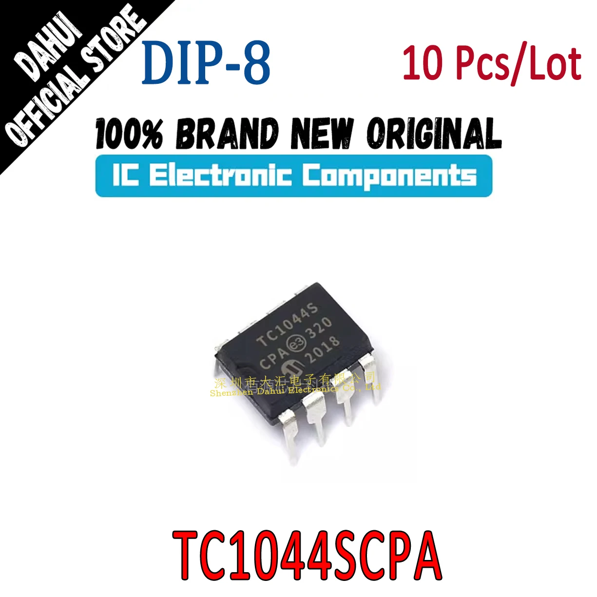 

10Pcs TC1044SCPA TC1044S DIP-8 chip IC new original