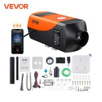 VEVOR Bluetooth Diesel Air Heater 12V 2KW Diesel Heater with Remote Control and LCD Diesel Parking Heater for RV Trailer Boat 