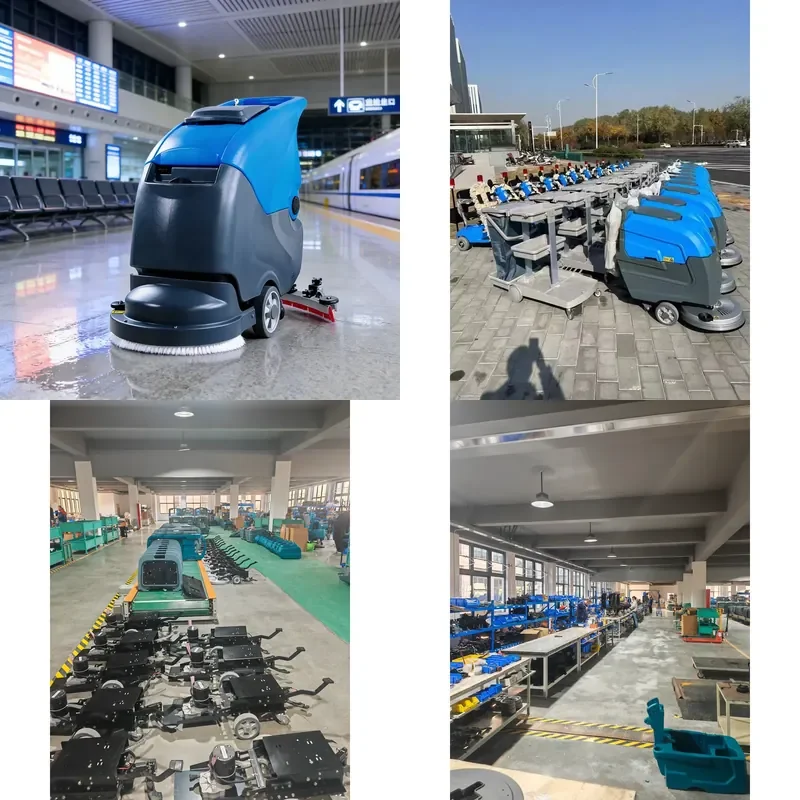for Electric Scrubber Professional Industrial Commercial Heavy Duty Sweeper Dryer Efficient Water Recycling