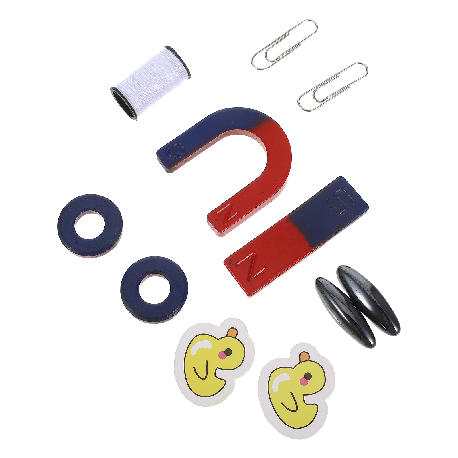 

1Set Magnet Set Physics Experiment Educational Magnetic Science Teaching Kit Classroom Magnets School Experiments Learning Kit