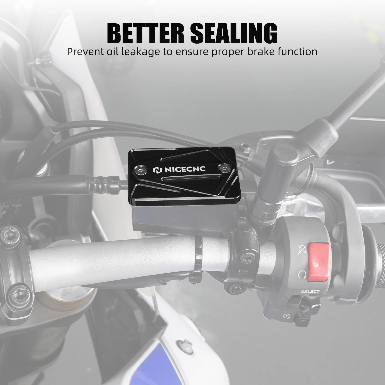 1x Brake Fluid Reservoir Lid Cover for Yamaha MT07 MT-07 2018-2022 Tenere 700/Rally Edition 19-24 Super Tenere XTZ1200 ES 14-23 - view 4