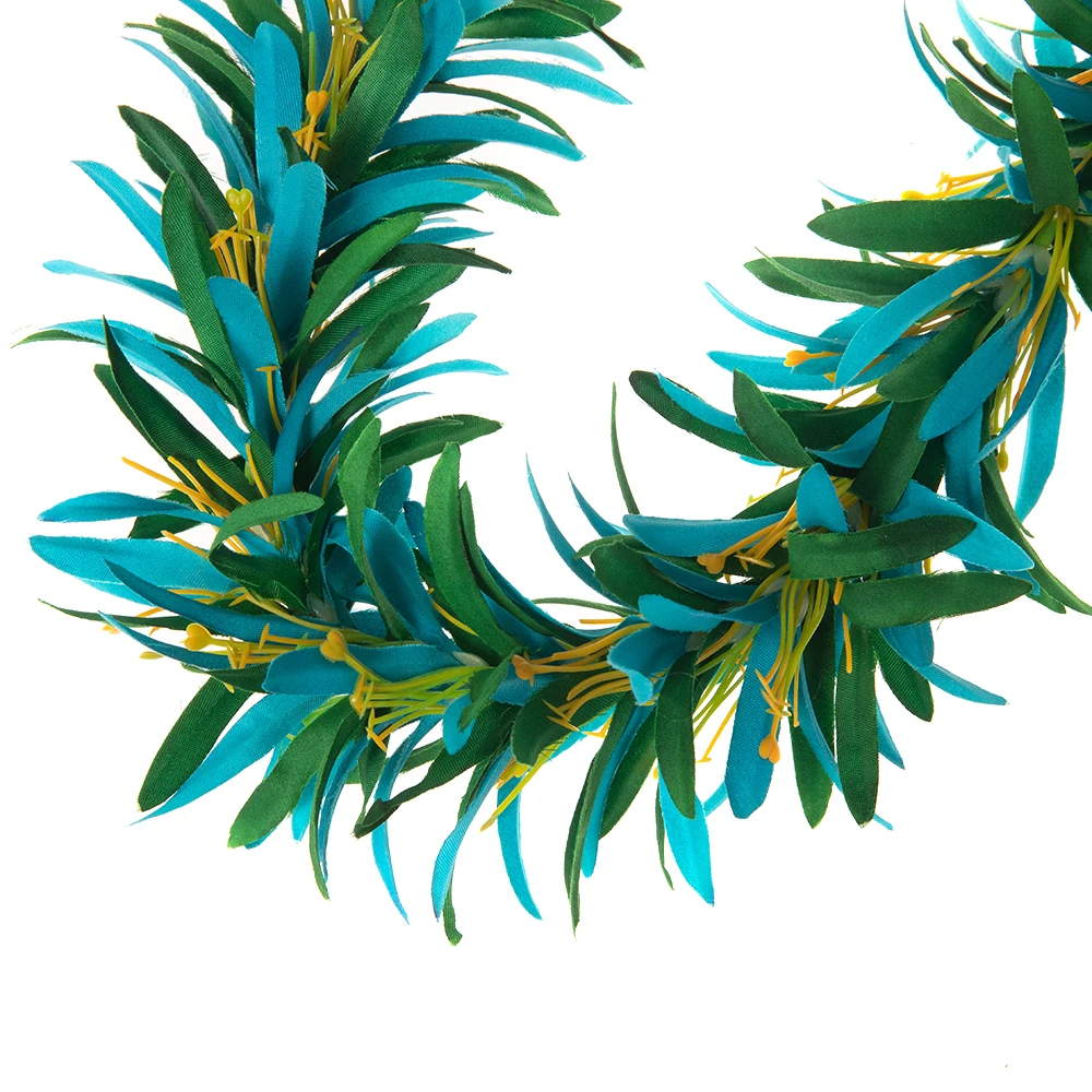 2023 Graduation Leis Künstliche Samt Spinne Lily Blume Hawaii Lei Handgemachte Halskette für Hula Dance Hawaii Party Girlande