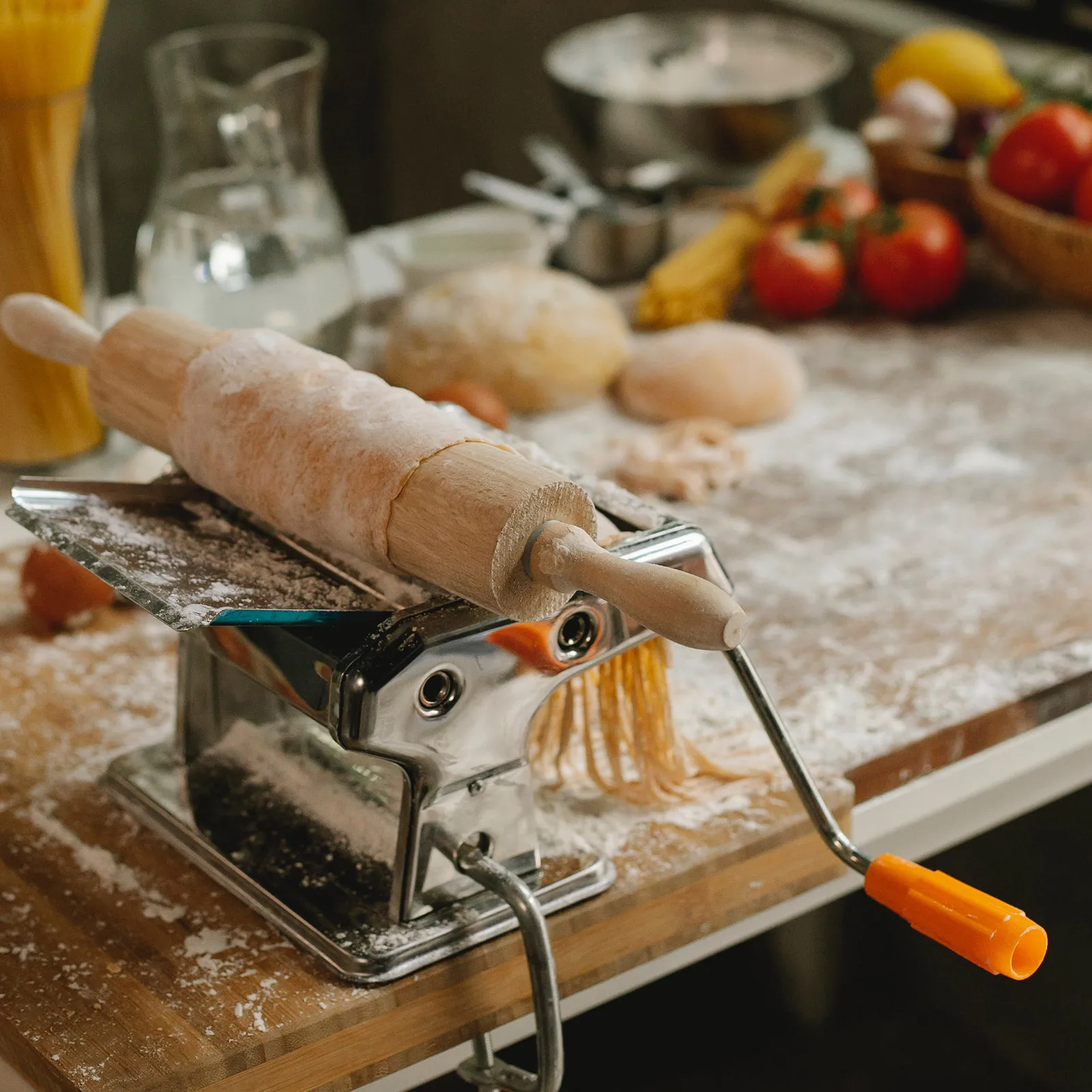 

Noodles Maker Handle Machine Accessory Pasta Crank Replacemtn Making Device Part Parts