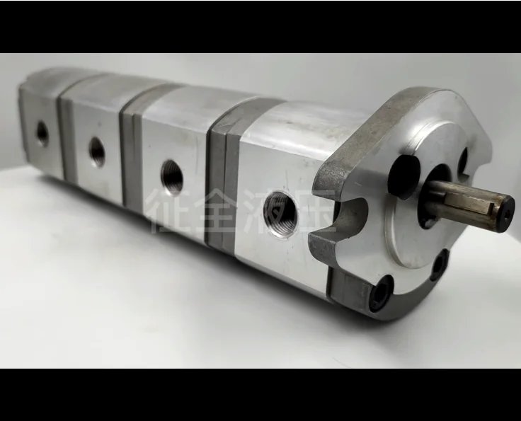 Zhengquan HGP-1111A-F6/6/6/6R HGP-1111A-F8/8/8/8R Four way Gear Pump High pressure Hydraulic Oil Pressure Manufacturer in Stock