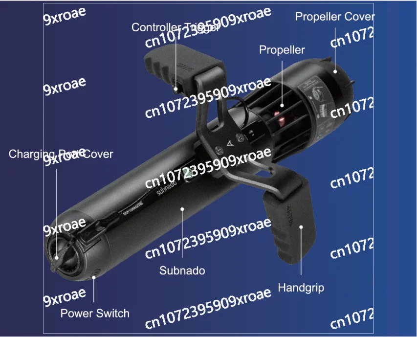 

For Underwater Scooter 100W 56min IP68 Genuine