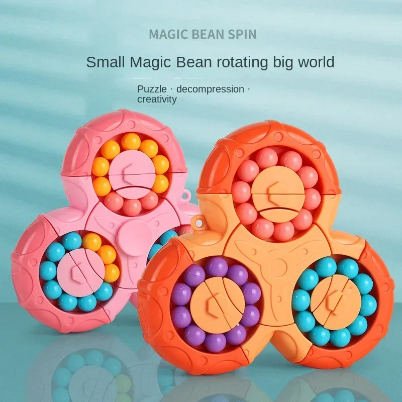 Stress Relief Cube Fidget Spinner Rotating Roller Antistresse Spinning Top Relieve Stress Reducing Toys and Anxiety For Children