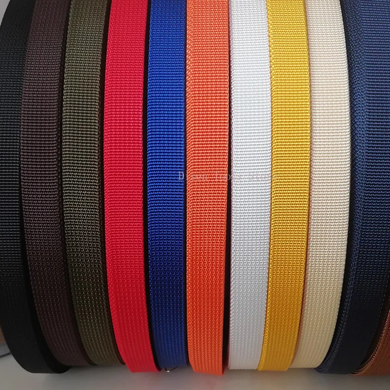 American Pattern Imitation Nylon Webbing Tape Pet Collar Pull Rope Tape Safety Belt Sewing Bias Accessories