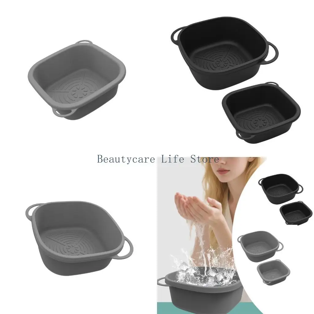 652C Quick Cooling Silicone Face Ice Bath Container For Pore Minimizing Skin Therapy And Travel Skincares Essential